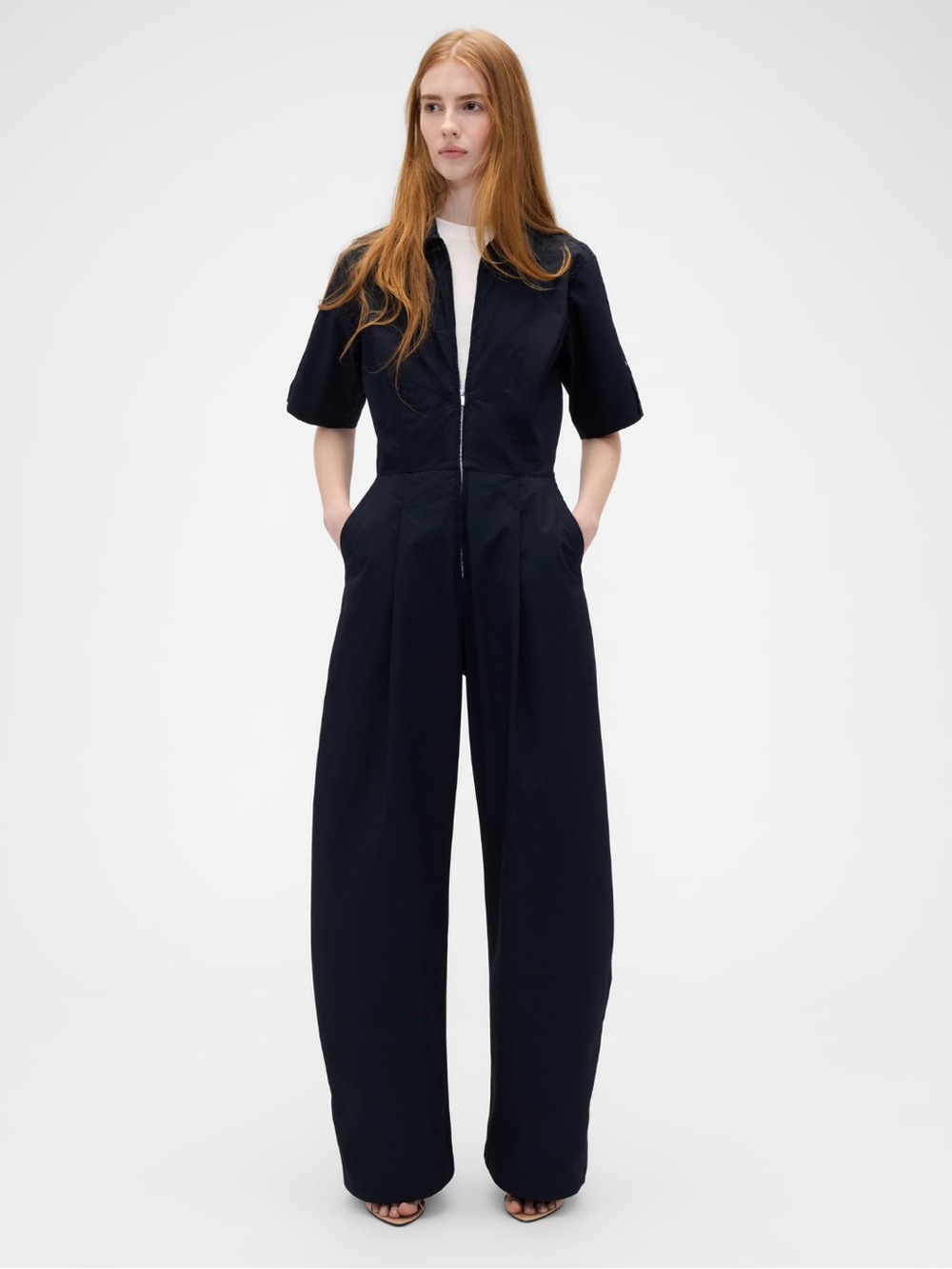 🔥NWT GAP x Victoria Beckham Loose Utility Jumpsuit